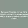 Цифровой пост по методу Кэла Ньюпорта: стратегия, позволяющая повысить продуктивность и снизить стресс