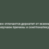 Чем отличается дерматит от экземы: изучаем причины и симптоматику