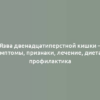 Язва двенадцатиперстной кишки – симптомы, признаки, лечение, диета и профилактика